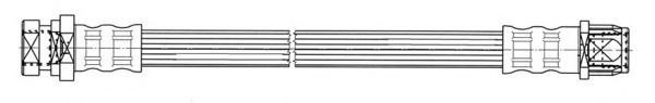 Тормозной шланг CEF 512553