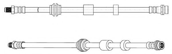 Тормозной шланг CEF 512764