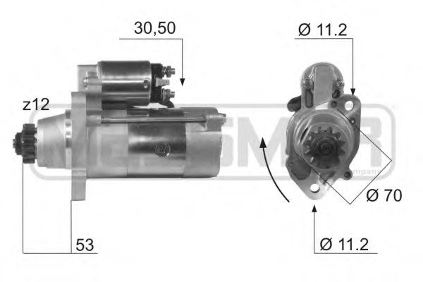 Стартер MESSMER 220464