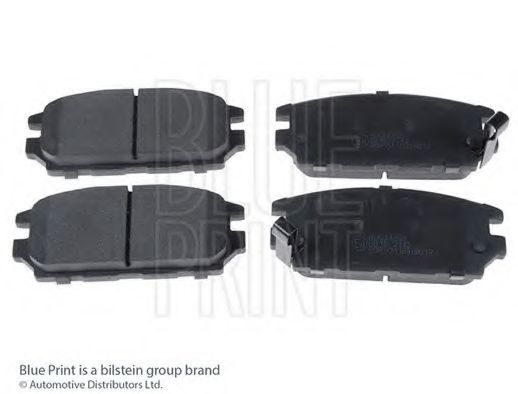 Комплект тормозных колодок, дисковый тормоз BLUE PRINT ADC44255