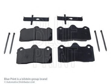 Комплект тормозных колодок, дисковый тормоз BLUE PRINT ADT342211