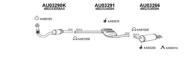 Система выпуска ОГ VENEPORTE 030073