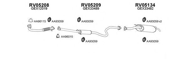 Система выпуска ОГ VENEPORTE 050070