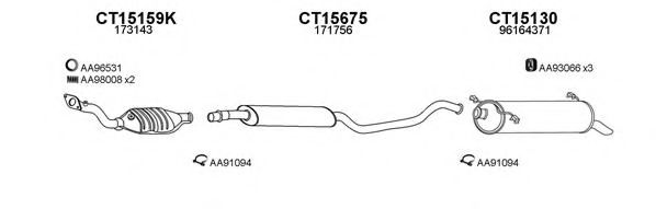 Система выпуска ОГ VENEPORTE 150111