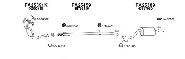 Система выпуска ОГ VENEPORTE 250145