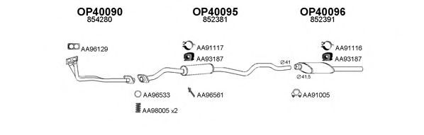 Система выпуска ОГ VENEPORTE 400120