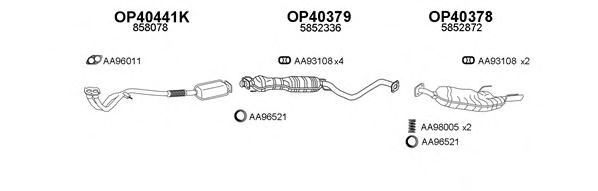 Система выпуска ОГ VENEPORTE 400500