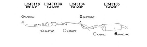 Система выпуска ОГ VENEPORTE 430033