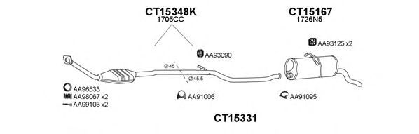 Система выпуска ОГ VENEPORTE 450188