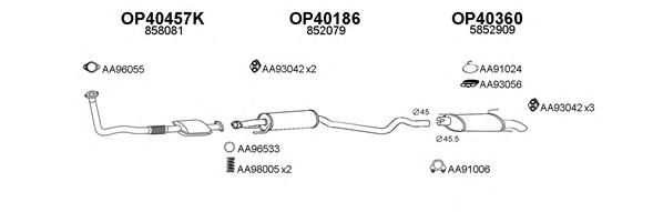 Система выпуска ОГ VENEPORTE 770107