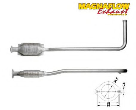 Катализатор MAGNAFLOW 86376D