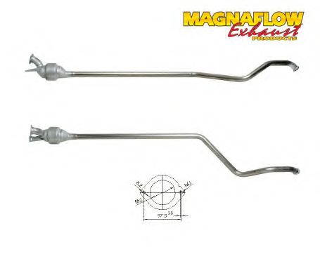 Катализатор MAGNAFLOW 76316D