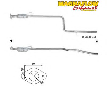 Катализатор MAGNAFLOW 71803D