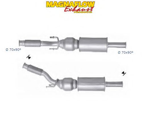 Катализатор MAGNAFLOW 66002D