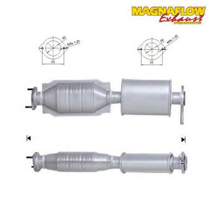 Катализатор MAGNAFLOW 80067