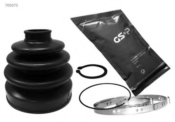 Монтажный комплект, сильфон приводного вала GSP 760070