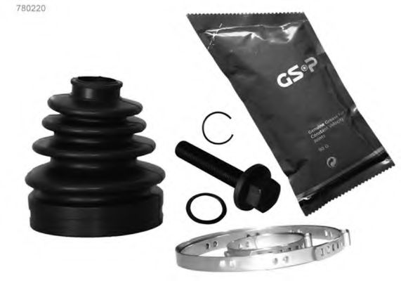 Монтажный комплект, сильфон приводного вала GSP 780220