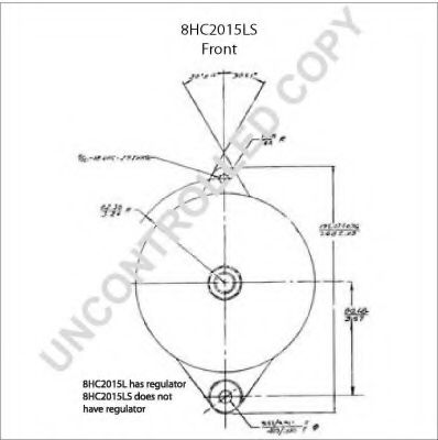 Генератор PRESTOLITE ELECTRIC 8HC2015LS