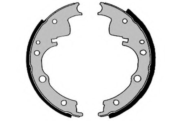 Комплект тормозных колодок RAICAM 2433