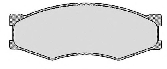 Комплект тормозных колодок, дисковый тормоз RAICAM RA.0514.1