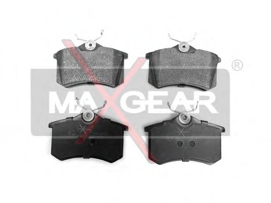 Комплект тормозных колодок, дисковый тормоз MAXGEAR 19-0428