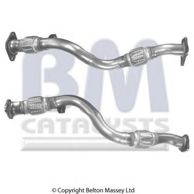 Труба выхлопного газа BM CATALYSTS BM50147