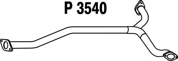 Труба выхлопного газа FENNO P3540