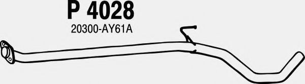 Труба выхлопного газа FENNO P4028