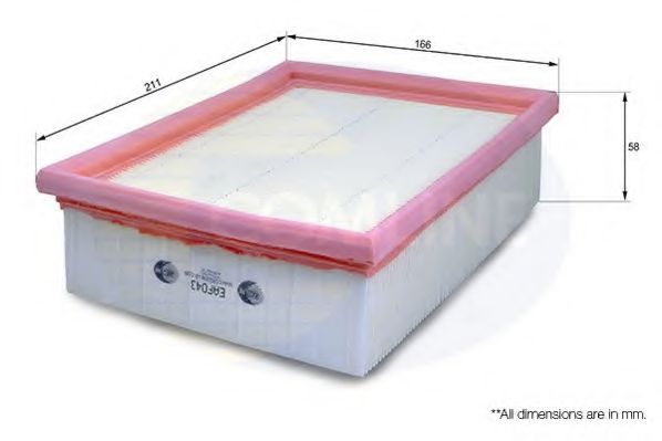 Воздушный фильтр COMLINE EAF043