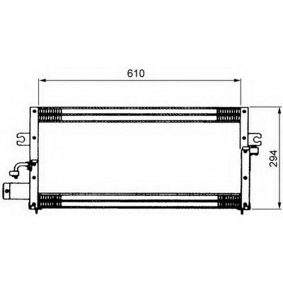 Конденсатор, кондиционер FISPA 115042