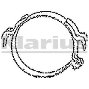 Кронштейн, система выпуска ОГ BOSAL 251833