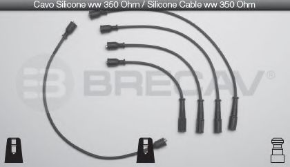 Комплект проводов зажигания BRECAV 06.501