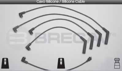 Комплект проводов зажигания BRECAV 22504