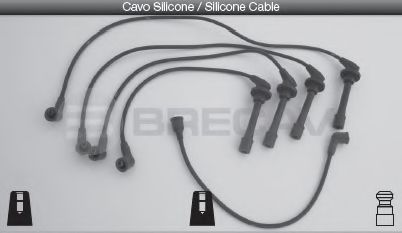 Комплект проводов зажигания BRECAV 27506