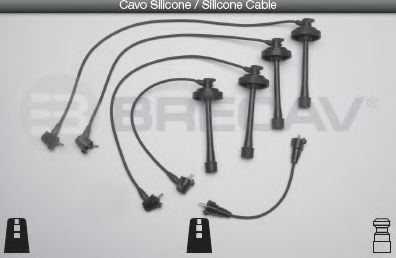 Комплект проводов зажигания BRECAV 33508