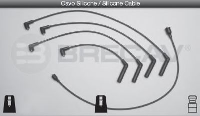 Комплект проводов зажигания BRECAV 33513