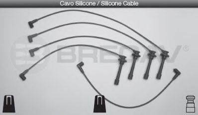 Комплект проводов зажигания BRECAV 33530