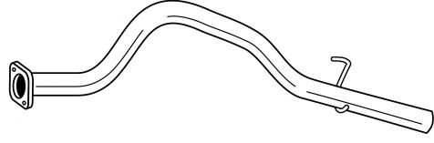 Труба выхлопного газа SIGAM 21700