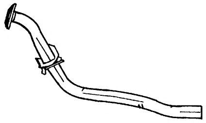 Труба выхлопного газа SIGAM 45161