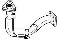 Труба выхлопного газа SIGAM 74101