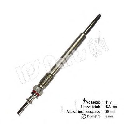 Изолятор, свеча накаливания IPS Parts IDG-118
