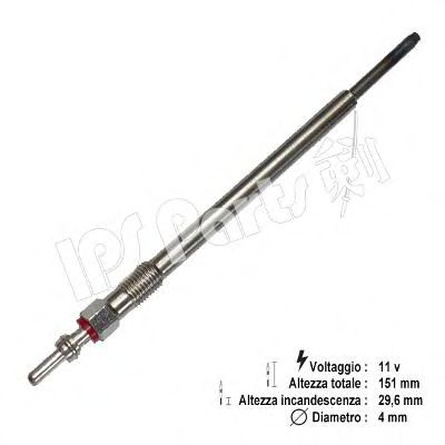 Изолятор, свеча накаливания IPS Parts IDG-170