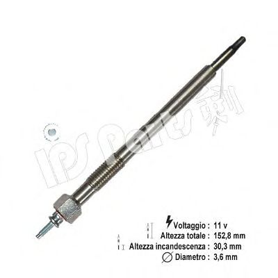 Изолятор, свеча накаливания IPS Parts IDG-186
