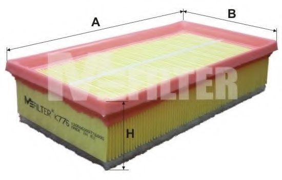 Воздушный фильтр MFILTER K 776