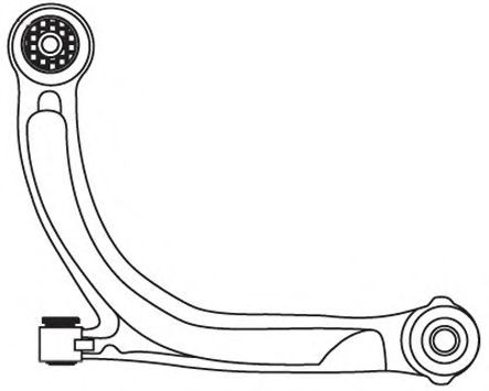 Рычаг независимой подвески колеса, подвеска колеса FRAP 3713