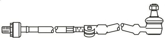 Поперечная рулевая тяга FRAP T/498