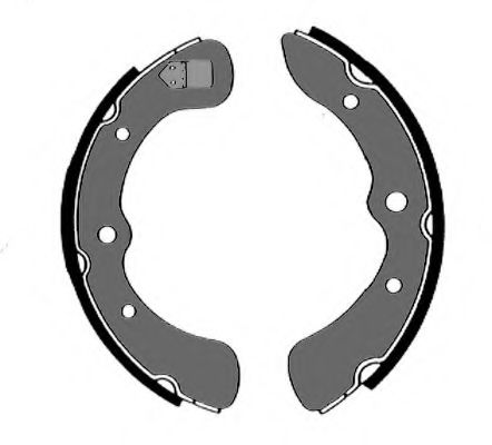 Комплект тормозных колодок VEMA 84587