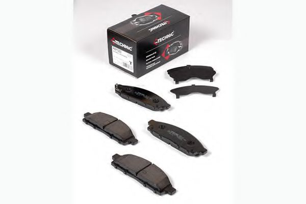 Комплект тормозных колодок, дисковый тормоз PROTECHNIC PRP1333