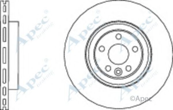 Тормозной диск APEC braking DSK2921