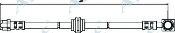 Тормозной шланг APEC braking HOS3191